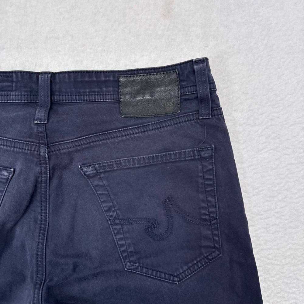 AG Adriano Goldschmied Graduate Pants Mens Size 30 x 27 Navy Blue Tailored Leg - Picture 3 of 8